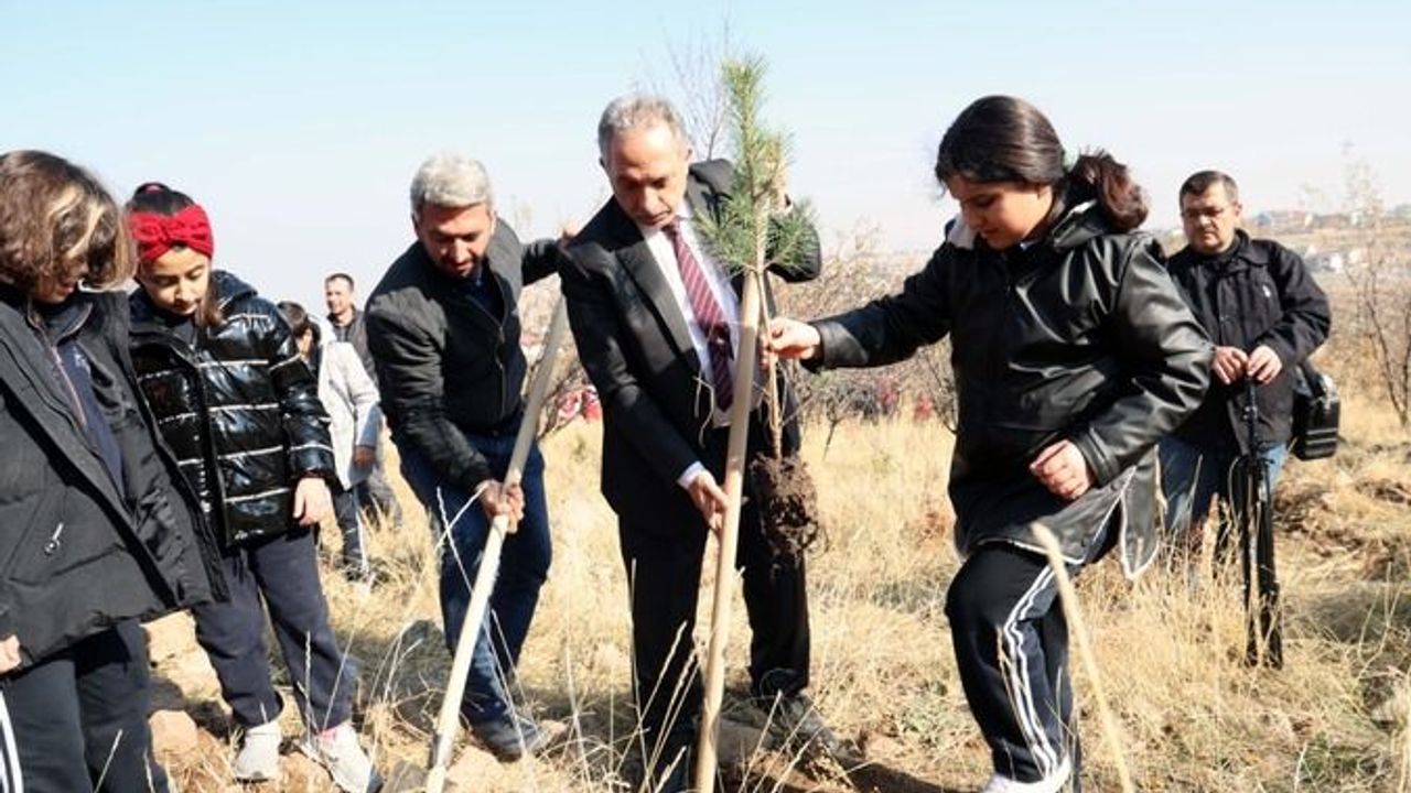 TALAS'TA ŞENLİK GİBİ AĞAÇLANDIRMA GÜNÜ