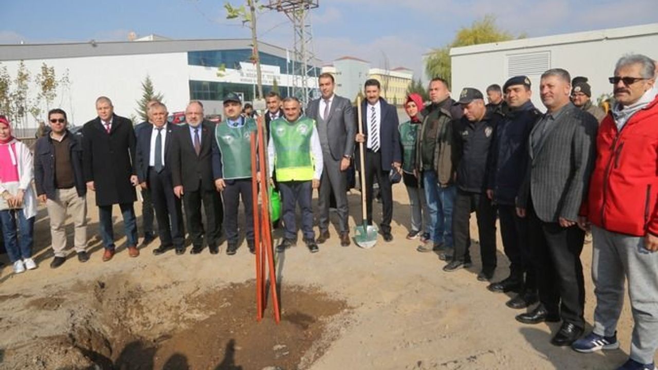 SEYRANİ KAMPÜSÜNDE BİNLERCE FİDAN TOPRAKLA BULUŞTU