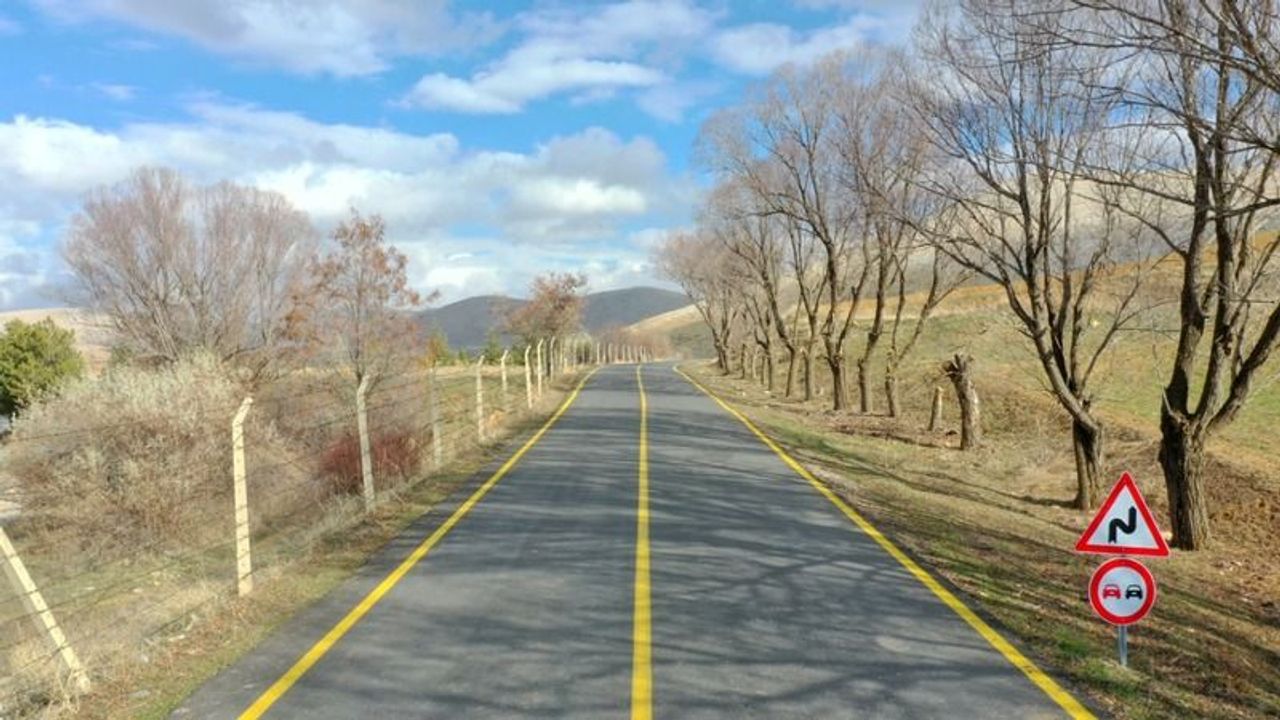 DEVELİ’YE 35 KİLOMETRELİK MODERN YOL
