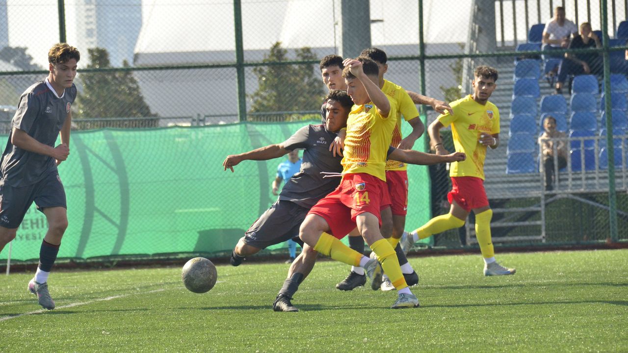 Kayserispor'un gençlerinden kritik 90 dakika ve gol resitali!