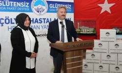 210 ÇÖLYAK HASTASINA GLUTENSİZ GIDA PAKETİ VERİLDİ