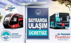 “BAYRAM BOYUNCA ULAŞIM ÜCRETSİZ OLACAK”