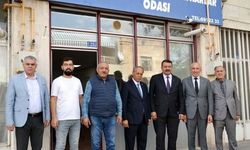 BAŞKAN ODAKIR İADEİ ZİYARET TURLARINA BAŞLADI