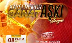 BÜYÜKŞEHİR KAYMEK’TEN KAYSERİSPOR AŞKI-SANAT AŞKI SERGİSİ