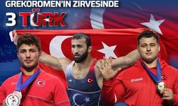 GREKOROMEN’İN ZİRVESİNDE 3 TÜRK