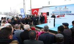 ÇATAKDERE'DE DOĞALGAZ SEVİNCİ