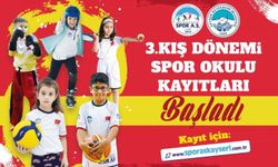 BÜYÜKŞEHİR SPOR A.Ş.’NİN 3'ÜNCÜ KIŞ DÖNEMİ SPOR OKULU KAYITLARI BAŞLADI