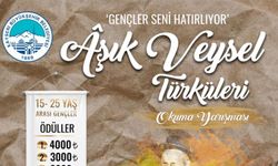 BÜYÜKŞEHİR KAYMEK’TEN ÂŞIK VEYSEL TÜRKÜLERİNİ OKUMA YARIŞMASI