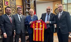 Kayserispor yönetimi Bahçeli ile görüştü