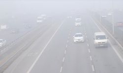 Kayseri yolunda yoğun sis alarmı!