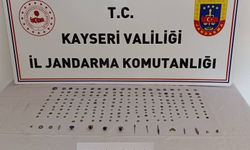 Kayseri’de tarihi eser kaçakçısı yakalandı