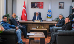 Belediye heyeti Odakır ile görüştü