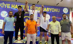 Kayserili Halterciler Türkiye Şampiyonasına damga vurdu