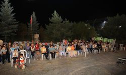 Talas Belediyesi’nden Çatakdere’de Unutulmaz Sinema Gecesi