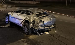 Kayseri Caddesi'nde kahreden kaza