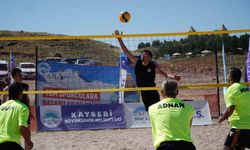 Kayseri Erciyes’te Plaj Voleybol Heyecanı Zirveye Taşıdı