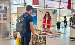 Gençler "Kayseri’ye Hoş Geldin" Stantları Kuruldu