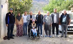 Kayseri Yahyalı’da Engelli Vatandaşa Akülü Araç Desteği