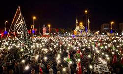 İl Müftüsü Ayvaz, “Kararlılık Yürüyüşü”ne katıldı