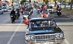 ‘Ay Yıldız Turu'na yüzlerce araç katıldı