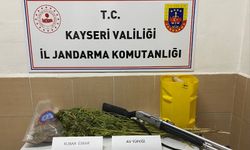 1 kilo 690 gram kubar esrar ele geçirildi