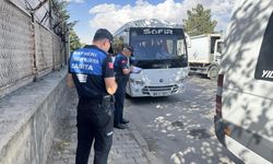 Kayseri’de işçi servisleri denetimden geçti!