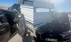 Başkan Yağmur Trafik Kazasından Sağ Salim Kurtuldu