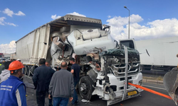 Ortalığı savaş alanına çeviren kaza