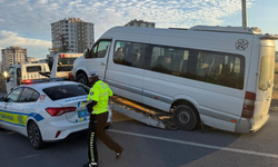 8 öğrenci servisi trafikten men edildi