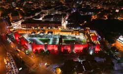 Kayseri Kalesi LED Işıklarla Tarihe Işıltı Katıyor