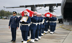 Şehit pilot İlgen'in naaşı Kayseri'de