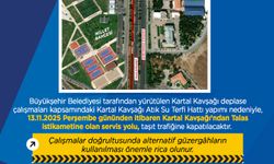Kartal Kavşağı’nda Servis Yolu Trafiğe Kapatılıyor!