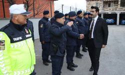 Kaymakam Eser; kolluk kuvvetlerini ziyaret etti
