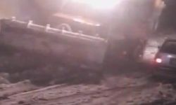 Çok sayıda araç yolda kaldı