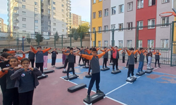 Hem eğlendi, hem spor yaptılar