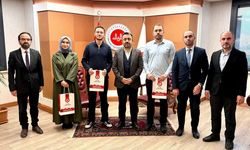 Umre ödüllü öğrenciler kabul edildi