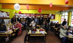 Başkan Palancıoğlu Öğrencilerin Karne Heyecanına Ortak Oldu