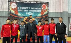 Şeker Erva Spor Kulübü Yıldızlar Greko-Romen Müsabakalarında Madalyaları Topladı