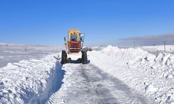 Kayseri'de 14 mahalle yolu ulaşıma kapalı