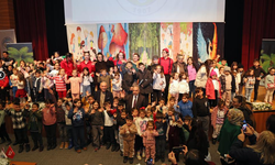 Çocuklar Yalçın Başkan'ın karne hediyesi ile eğlendi