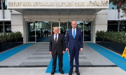 Büyükkılıç, DHMİ Genel Müdürü Çakmak’ı ziyaret etti