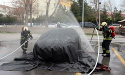 Kayseri İtfaiyesi Teyakkuzda: Elektrikli Araç Yangınlarında 40 Ton Su Gerekiyor