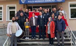 Karakolda Davul Zurnalı Sürpriz