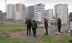 Yeni park ve otopark alanları incelendi