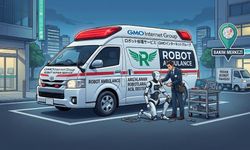 Bu ambulans Robot taşıyor