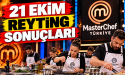 21 Ekim Reyting Sonuçları! MasterChef'te Ünlüler Rüzgârı, Diziler Arasında Büyük Rekabet