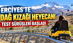 Erciyes’te Dağ Kızağı Heyecanı Başlıyor! 1100 Metrelik Parkurda Test Sürüşleri