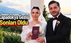Kapadokya’da Kahreden Ölüm! 3 Ay Önce Evlenmişlerdi