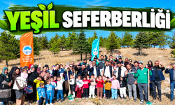 Kayseri Yeşile Bürünüyor. 1150 Fidan Toprakla Buluştu