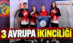 Şampiyonluk Finalde Kaçtı! Kayserili 3 Sporcu Avrupa İkincisi Oldu